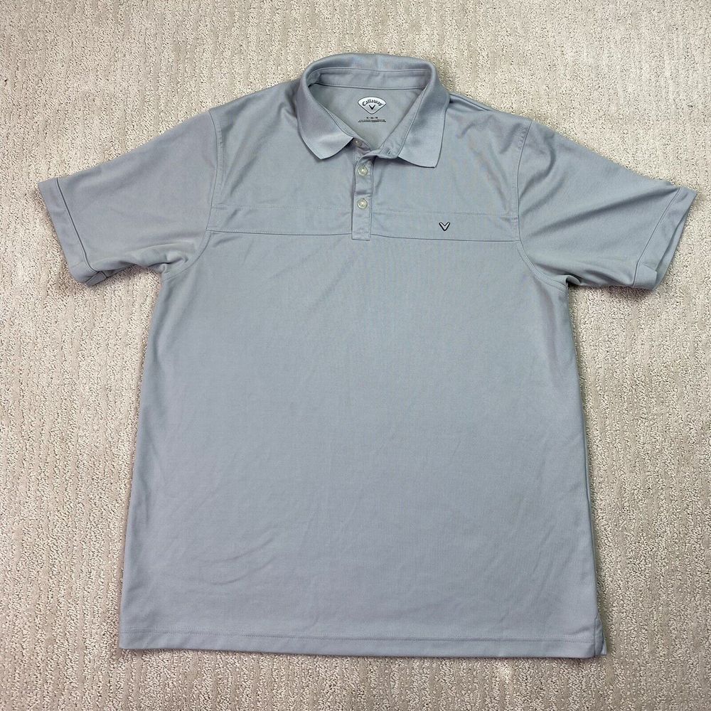Callaway Golf‎ Shirt Men's XL Gray Short Sleeve